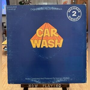 Car Wash Soundtrack Vinyl Record - Original pressing - 2 LPs